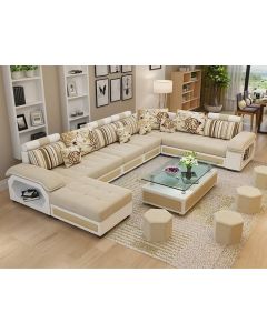 Generic L-shaped Sofa Set